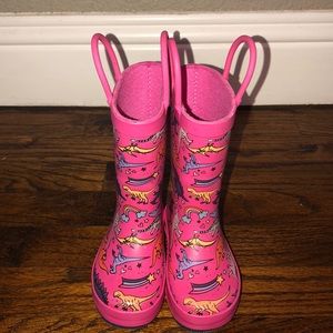 Toddler rain boots: Size 5c